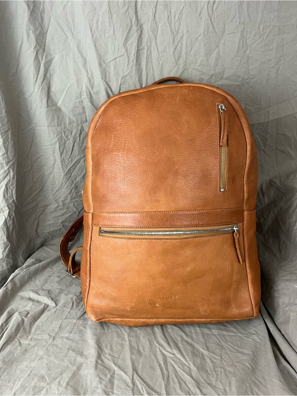 Large Leather Backpack